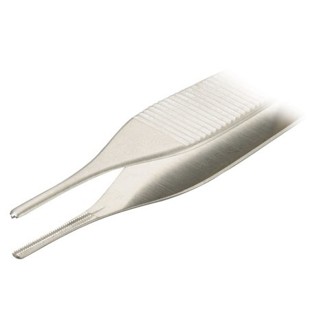 Ewald-Adson korsräfflad pincett 1x2 klo